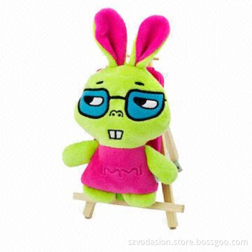 Unique super rabbit plush case for iPhone 5, made of super soft plush